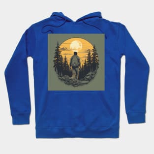 Backpacking Hiking Wanderlust Hoodie